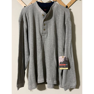 WOLVERINE Double Duty Henley NWT - Size Large